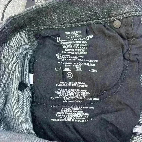 NEW Blanknyc (MSRP:$68) The Fulton Distressed Roll Up Jean shorts by Blank NYC - Picture 5 of 11